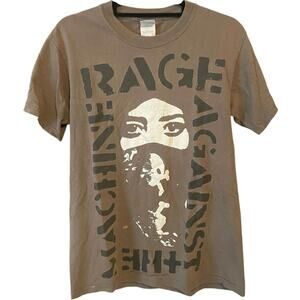 Vintage Y2K Rage Against the Machine Band Shirt Adult Small